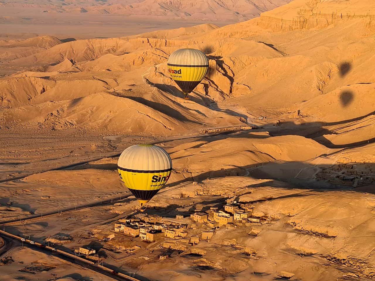 Ballonfahrt in Luxor, Ägypten