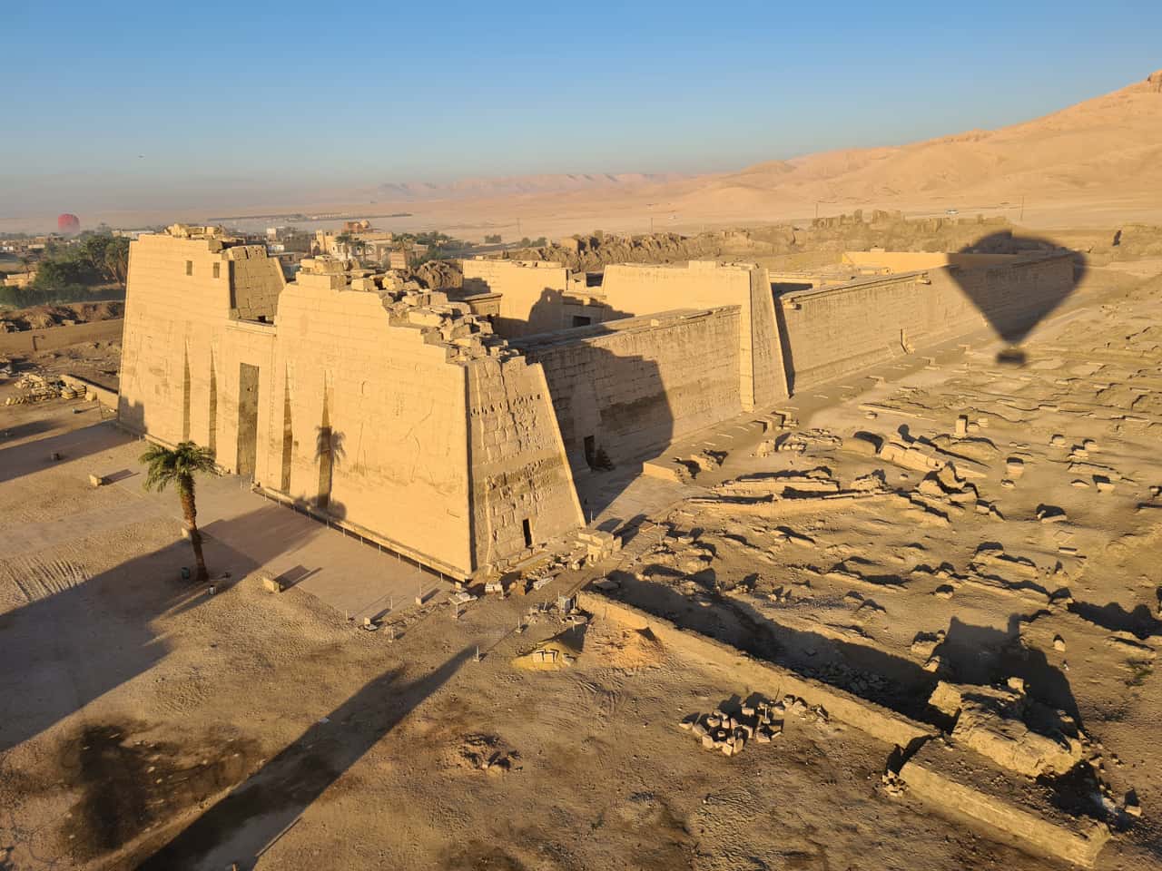 Ballonfahrt in Luxor, Ägypten