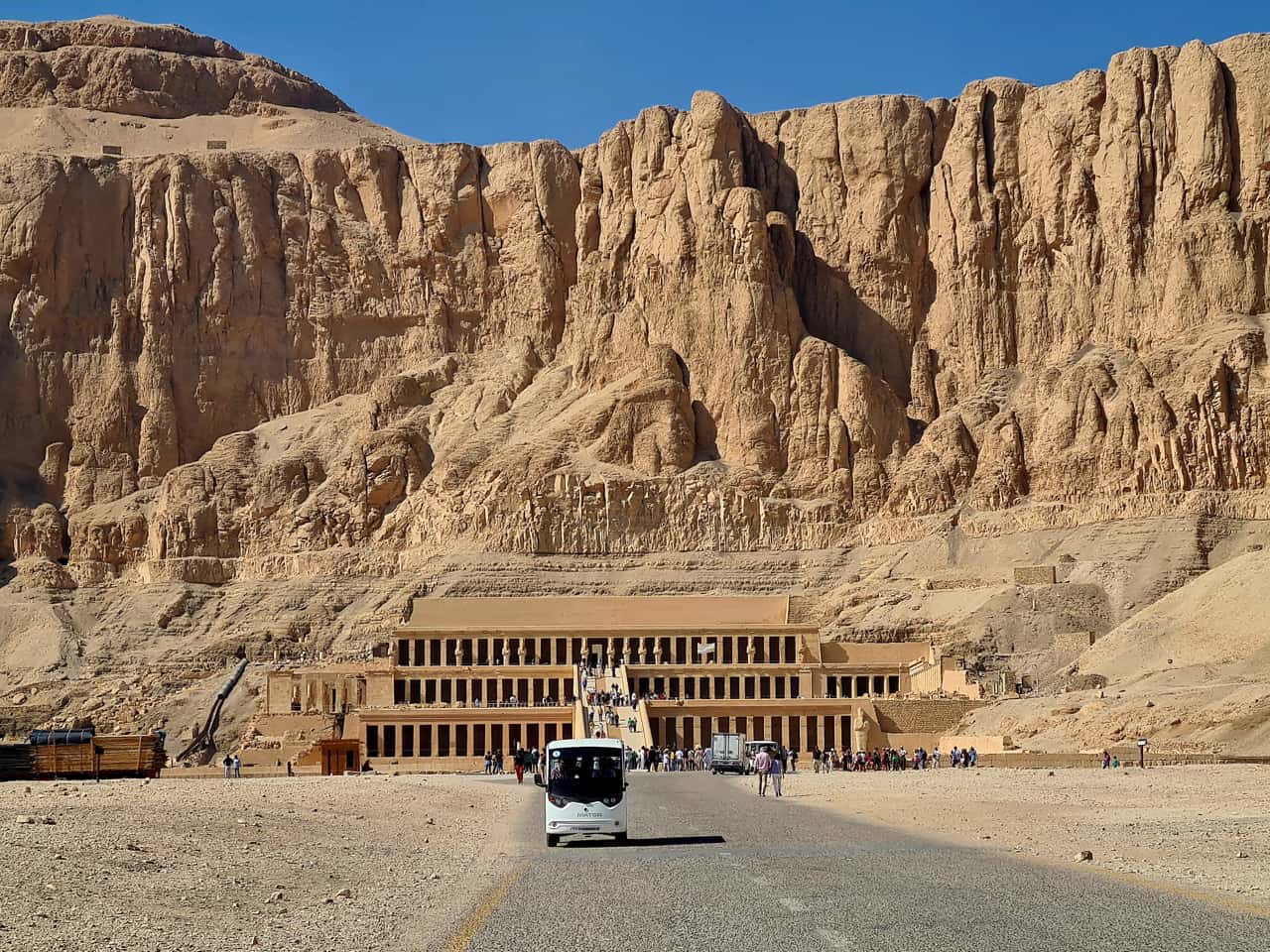 Der Totentempel der Hatschepsut in Luxor, Ägypten