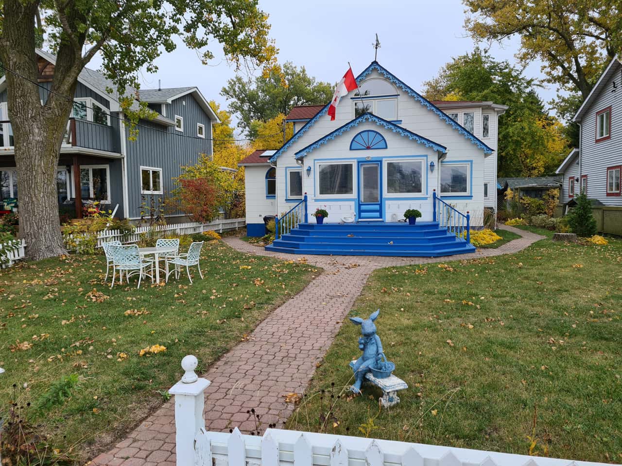 Puppenstubenhaus auf den Toronto Islands, Kanada