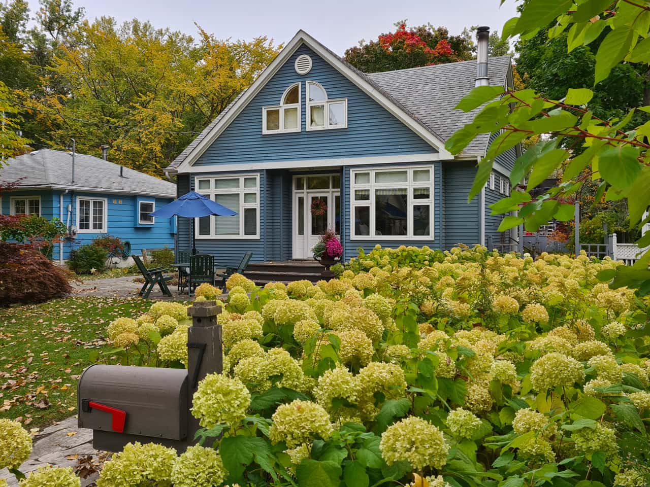 Puppenstubenhaus auf den Toronto Islands, Kanada