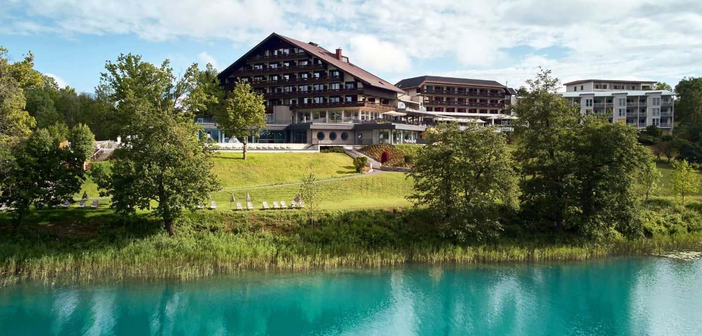 Das Hotel Karnerhof am Faaker See in Kärnten, Österreich