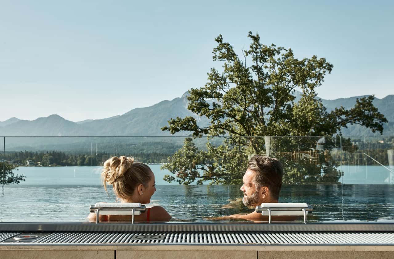 Das Hotel Karnerhof am Faaker See in Kärnten, Österreich