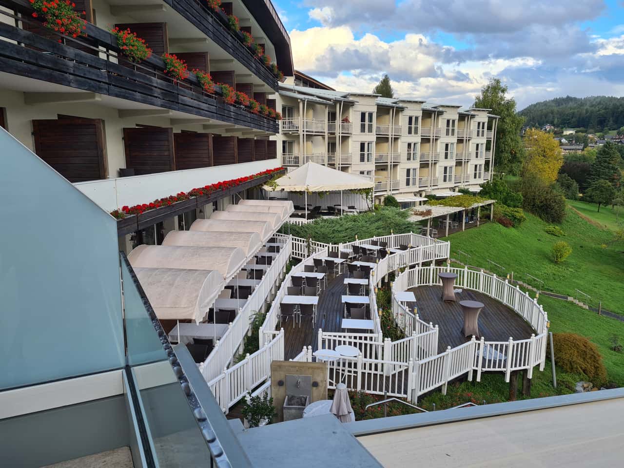 Das Hotel Karnerhof am Faaker See in Kärnten, Österreich