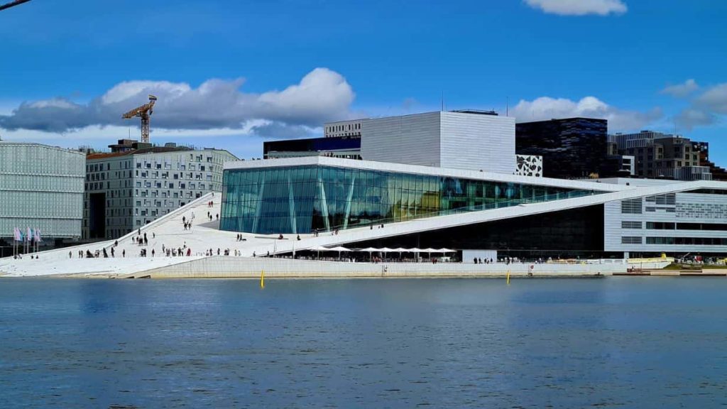 die Oper von Oslo, Norwegen