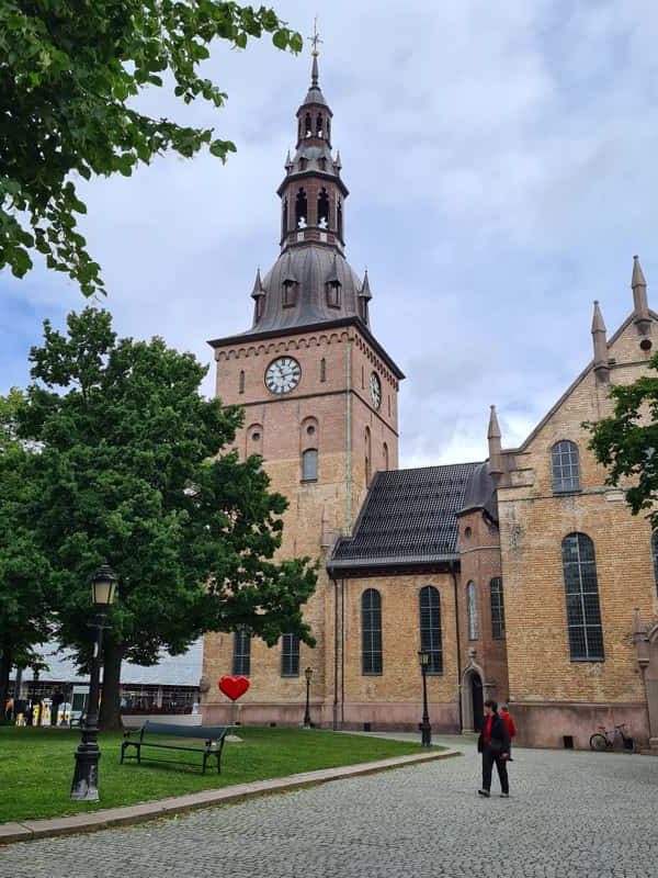 Die Domkirche in Oslo, Norwegen