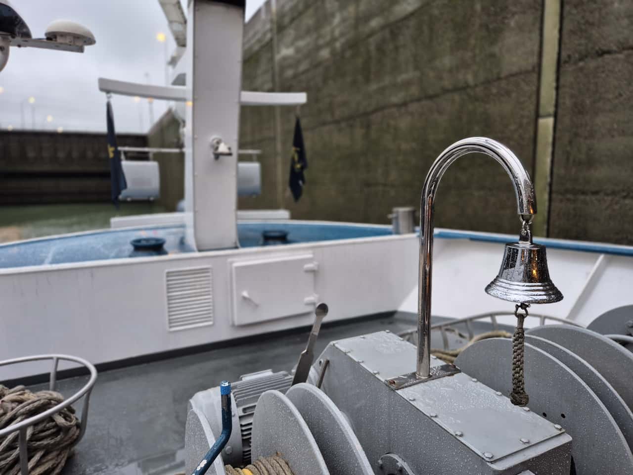 Schleuse am Oberrhein