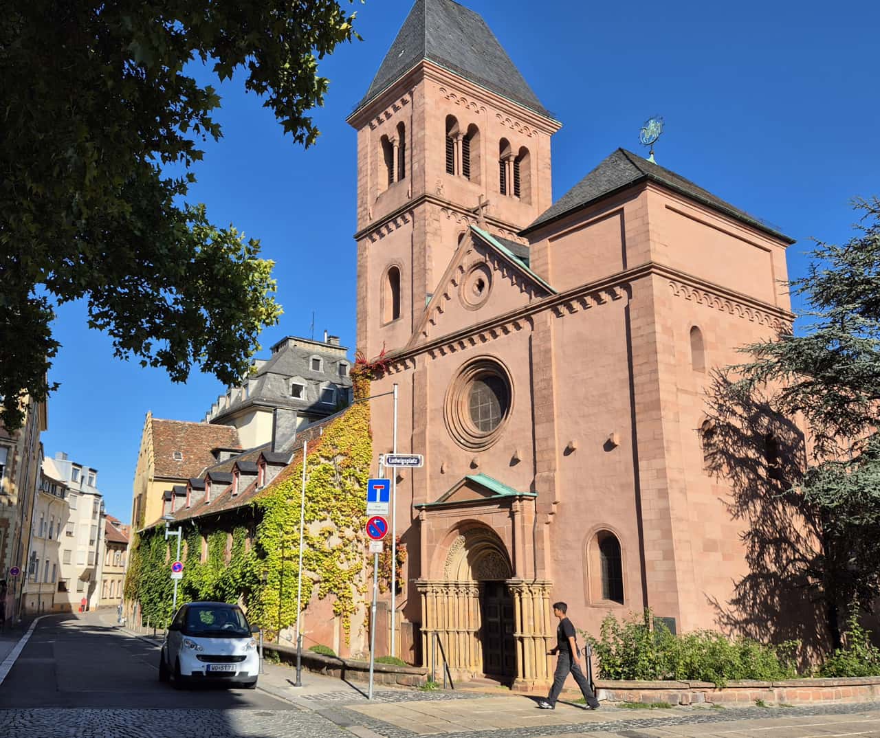 die Martinskirche in Worms