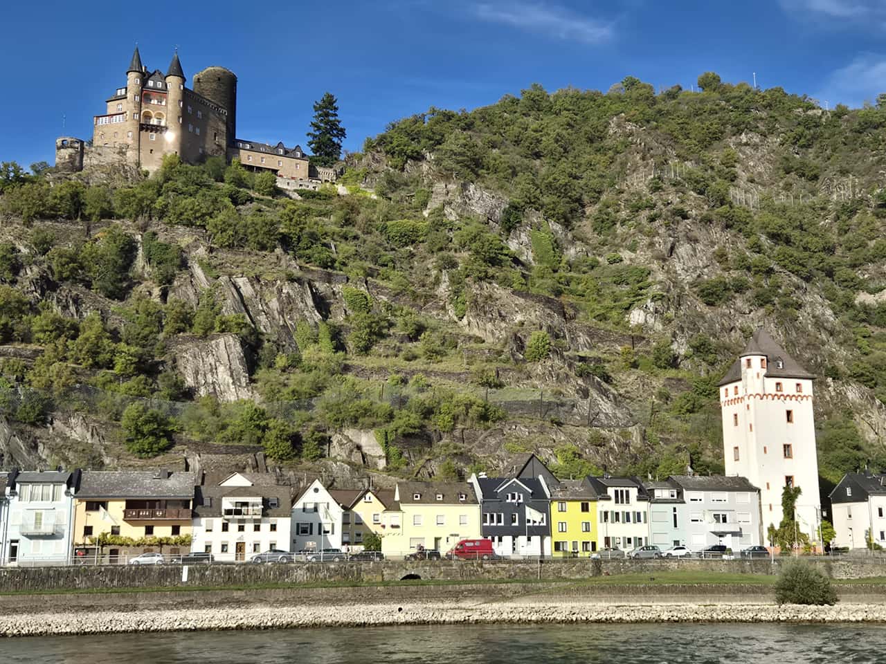 die Burg Katz bei St. Goarshausen