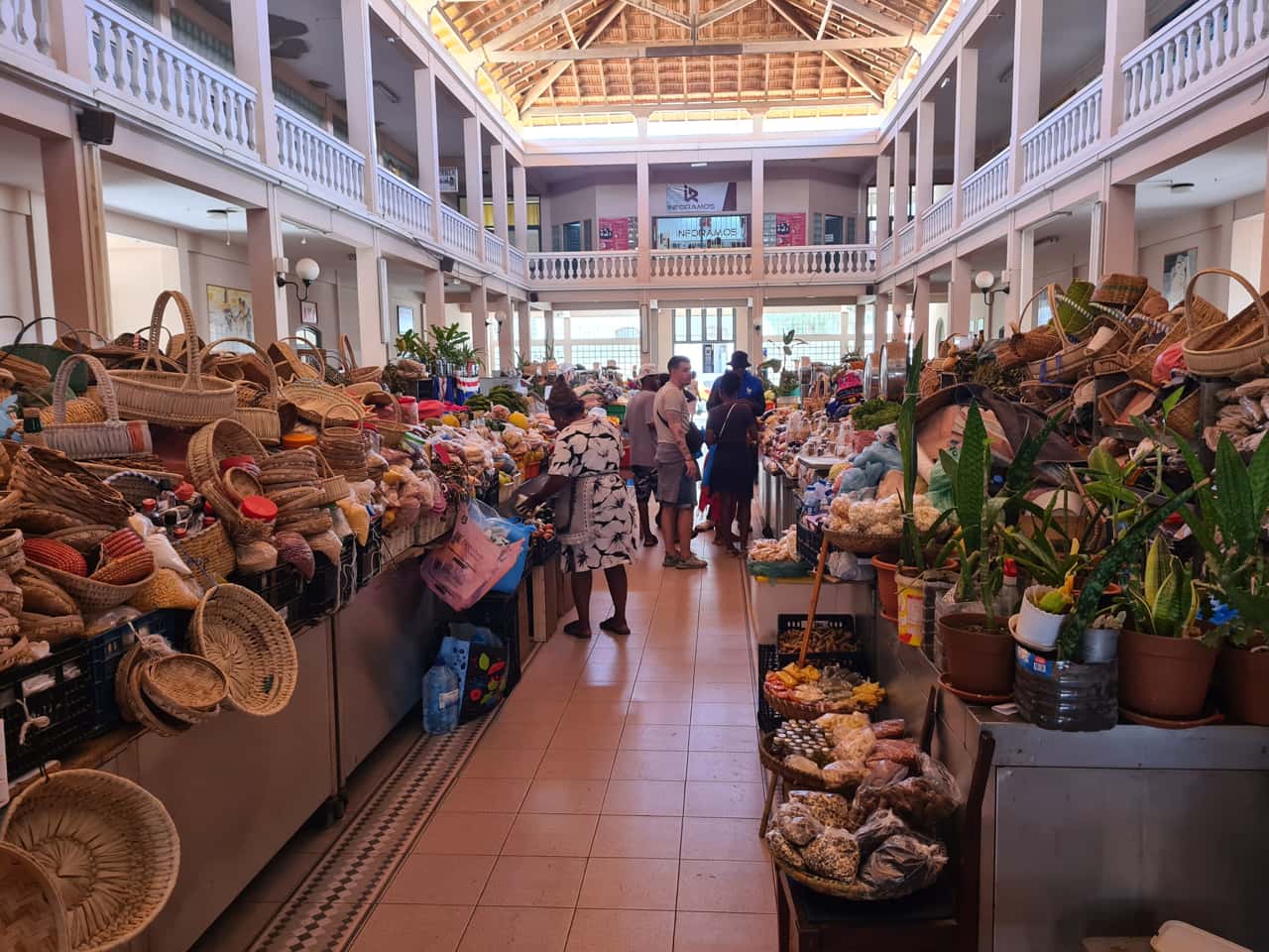 der Mercado Municipal in Mindelo auf der Kapverdeninsel São Vicente 