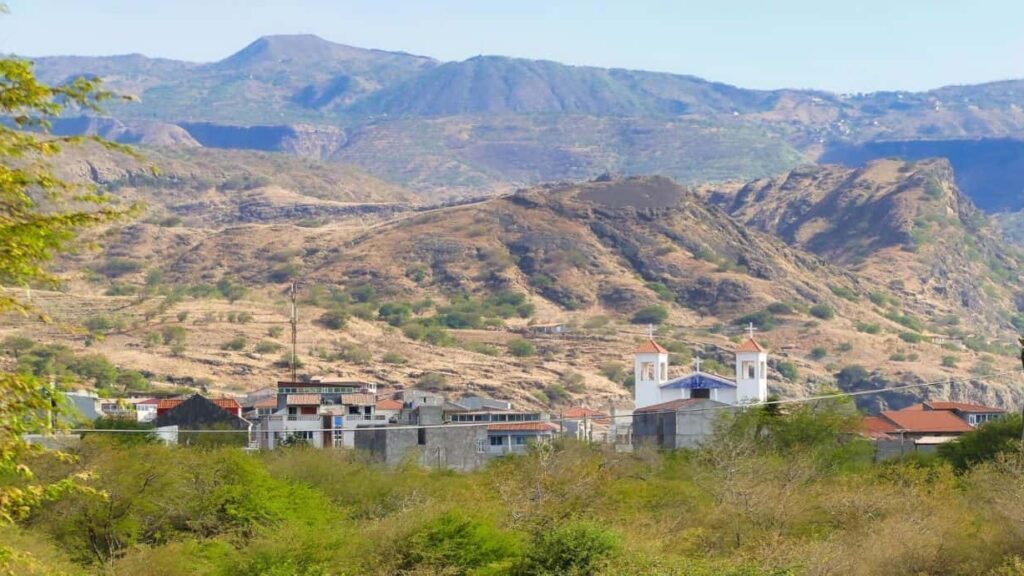 Landschaft auf der Kapverdeninsel Santiago