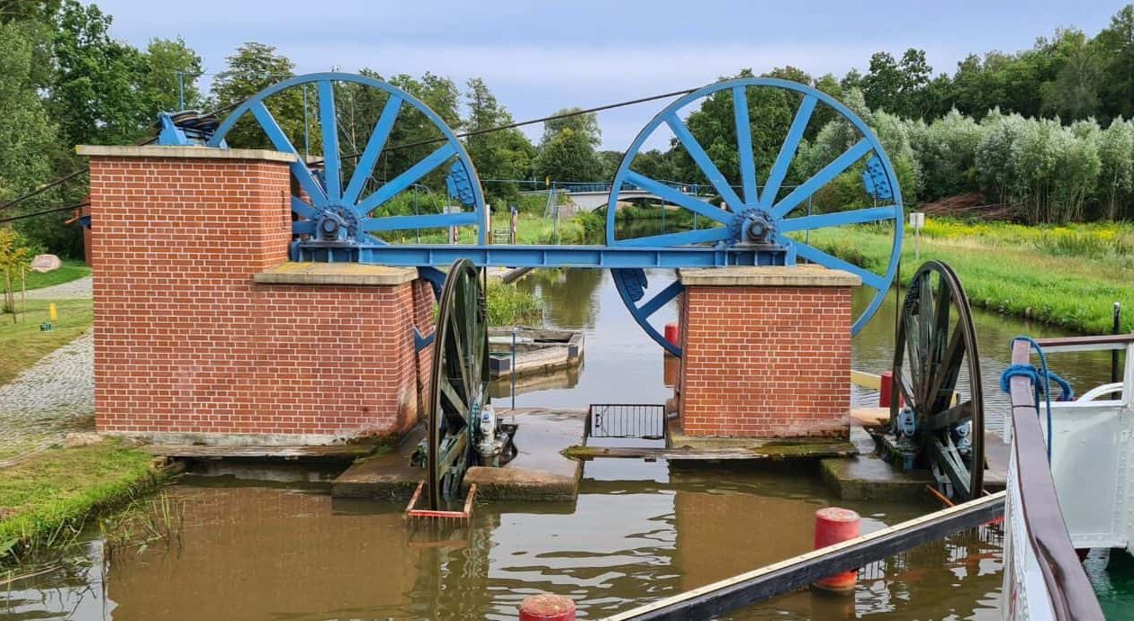 Der Oberländer Kanal im Nordwesten von Polen