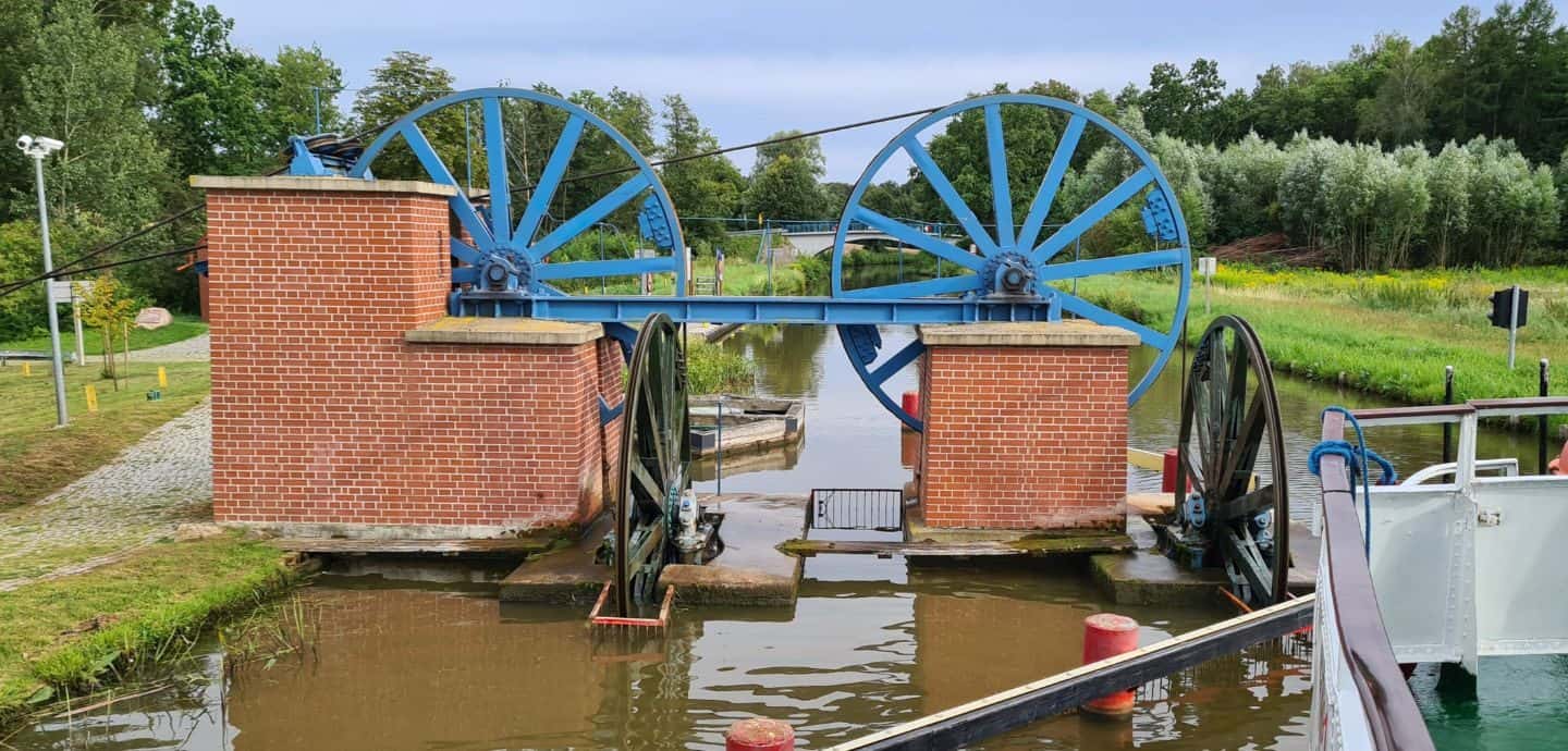 Der Oberländer Kanal im Nordwesten von Polen