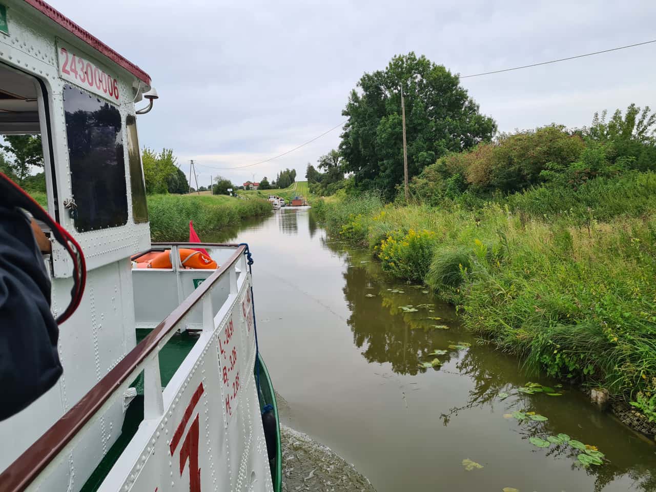 das Oberland im Hinterland von Danzig im Nordwesten von Polen