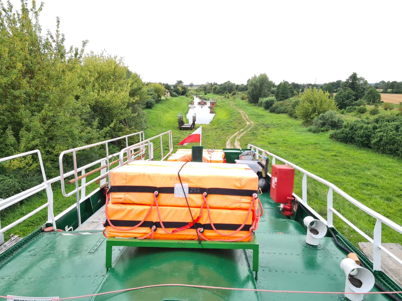 Bootstour auf dem Oberländer Kanal im Nordwesten Polens