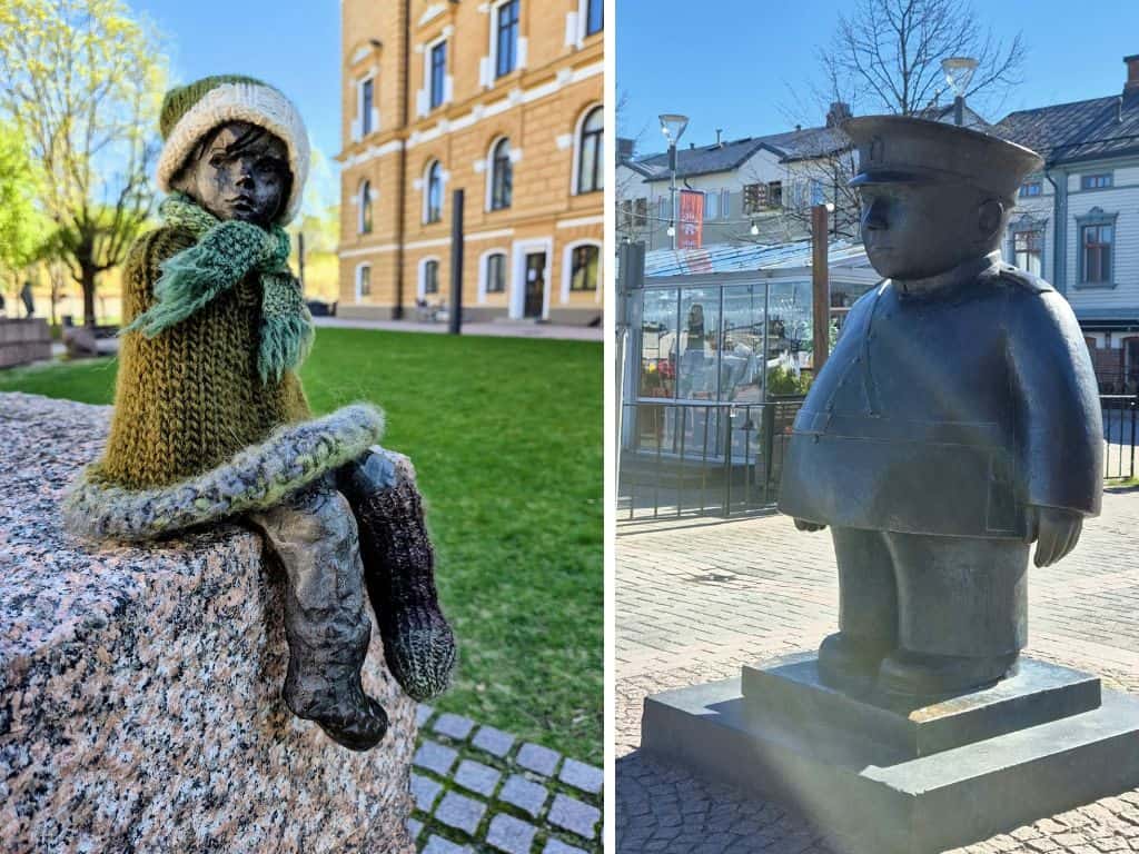 Denkmäler in Oulo, Finnland