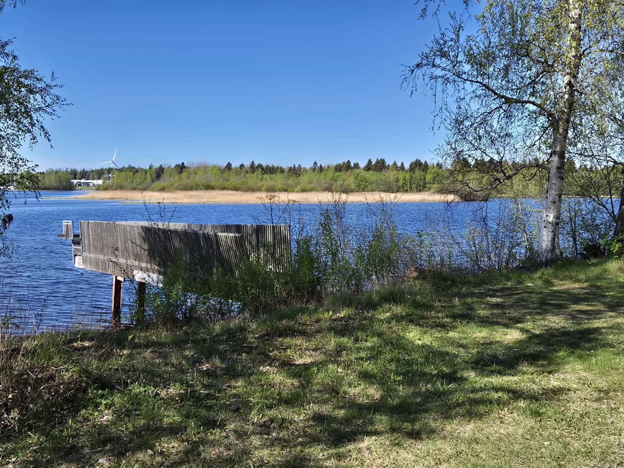 Landschaft bei Oulo, Finnland