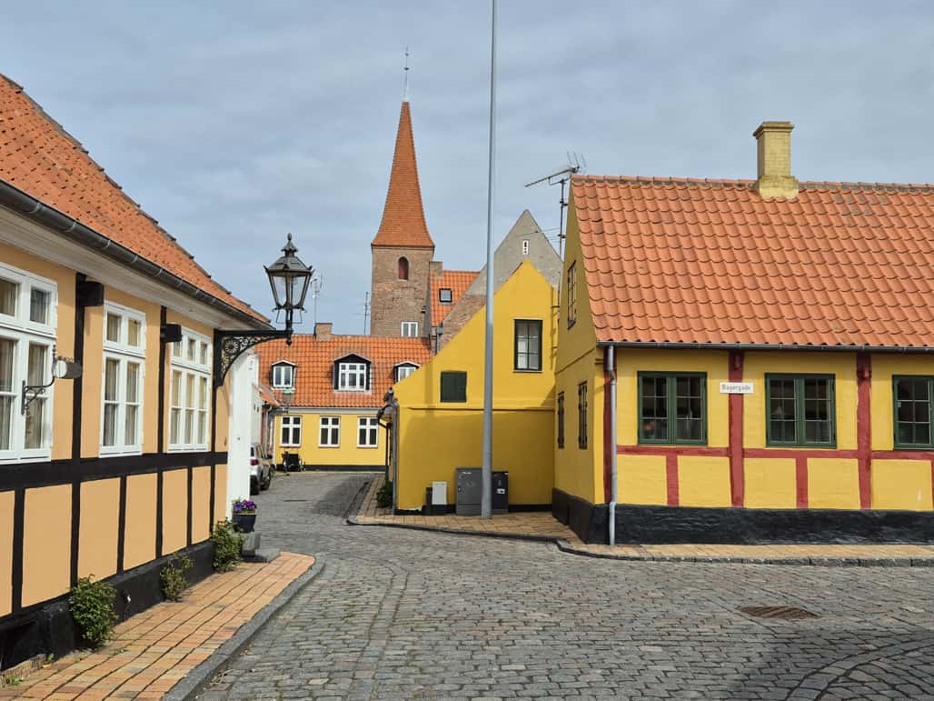 Rönne auf der Insel Bornholm, Dänemark