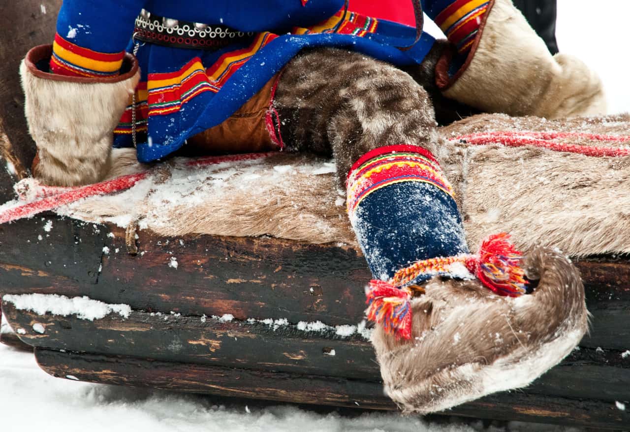 Sami im Norden Schwedens