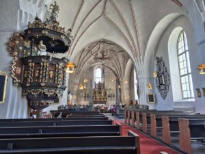 Die Kirchenstadt Gammelstad im Norden Schwedens