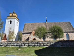 Die Kirchenstadt Gammelstad im Norden Schwedens