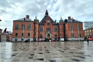 Das Rathaus in der schwedischen Stadt Umeå